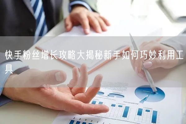 快手粉丝增长攻略大揭秘新手如何巧妙利用工具